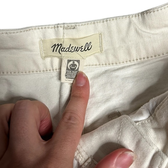 Madewell $128 Perfect Wide Leg Jean in Canvas Wash Size 29 - Picture 5 of 9